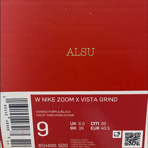 🎁 Santa’s Special 🎄 Nike Zoom X Vista Grind Grey Women’s Sneakers Size 9 - Picture 11 of 11